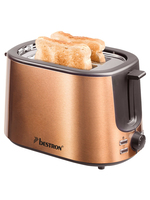 Bestron ATS1000CO - Broodrooster - 2 sneden - 1000W - Koper