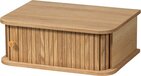 WOOOD Jena Hanging Nightstand - With Handy Storage Space - Left/Right - Natural - Wood - 15x40x30 cm