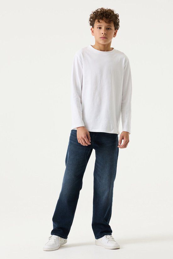 Garcia Ilyano Jongens Straight Fit Jeans Blauw