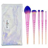 MODA Royal & Langnickel make-up kwastenset met eenhoorn-motief, 6 stuks