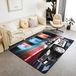Tapis de sol voiture de police 100x150cm