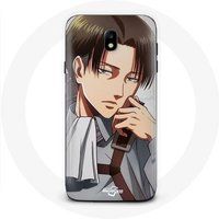 Maniacase Hoesje voor Samsung Galaxy S4 Aanval van de Titanen Levi Ackerman Manga