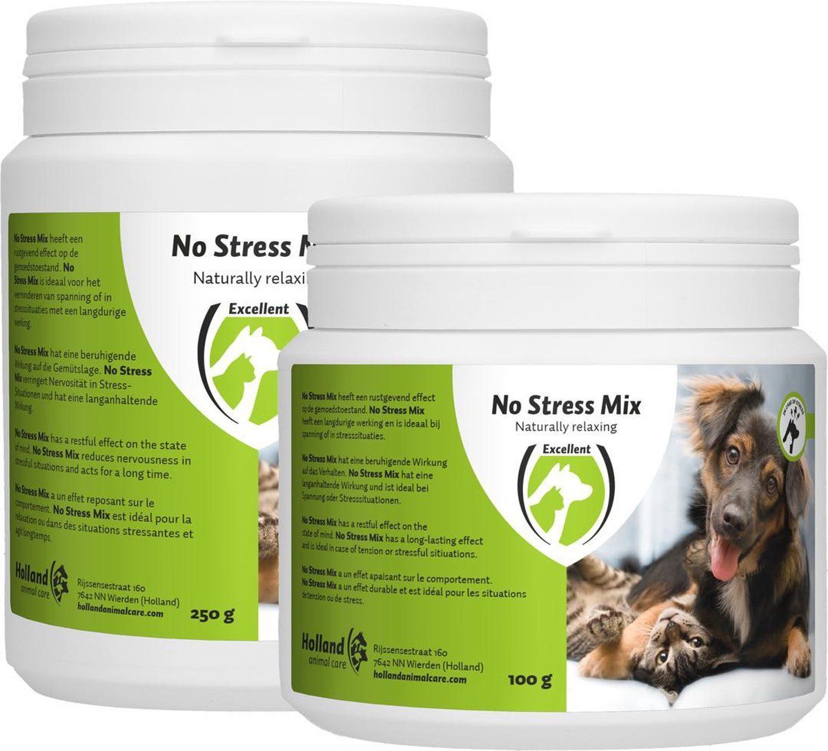 Excellent No Stress Mix - 250 g - Voor Honden en Katten