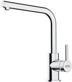 Franke Robinet de cuisine Lina Chrome - Laiton - 1 poignée - Bec pivotant - 2 ans de garantie