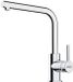 Franke Robinet de cuisine Lina Chrome - Laiton - 1 poignée - Bec pivotant - 2 ans de garantie