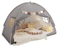 Merkloos Icecat Draagbare Kinderbed Tent met Verduistering