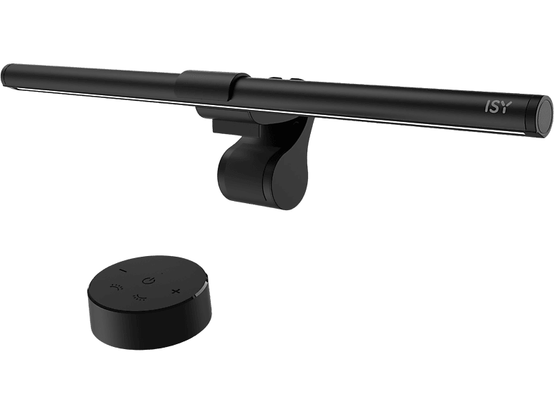 ISY IML 1000 LED Monitor Lamp with Remote Control - Black