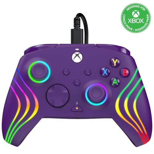 PDP Xbox Afterglow Wave Bedrade Controller Paars