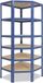 Shelfplaza HOME hoekstelling - 180x70x45 cm - bleu - 6 planken
