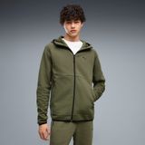 PUMA PUMATECH Elevated Slim hoodie met volledige rits voor heren XS, Moss Veil Green