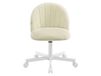 Bureau chaise confortable pivotante 60 x 60 x 73-88 cm beige