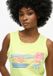 Superdry Outdoor gestreepte tanktop met laag uitgesneden ronde hals - Dames - Vesten - Dry Fluro Yellow - UK12-EU40