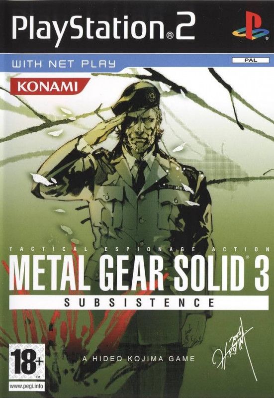Konami Metal Gear Solid 3 Subsistence - PlayStation 2
