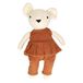 Peluche souris, Coton GOTS, tricoté