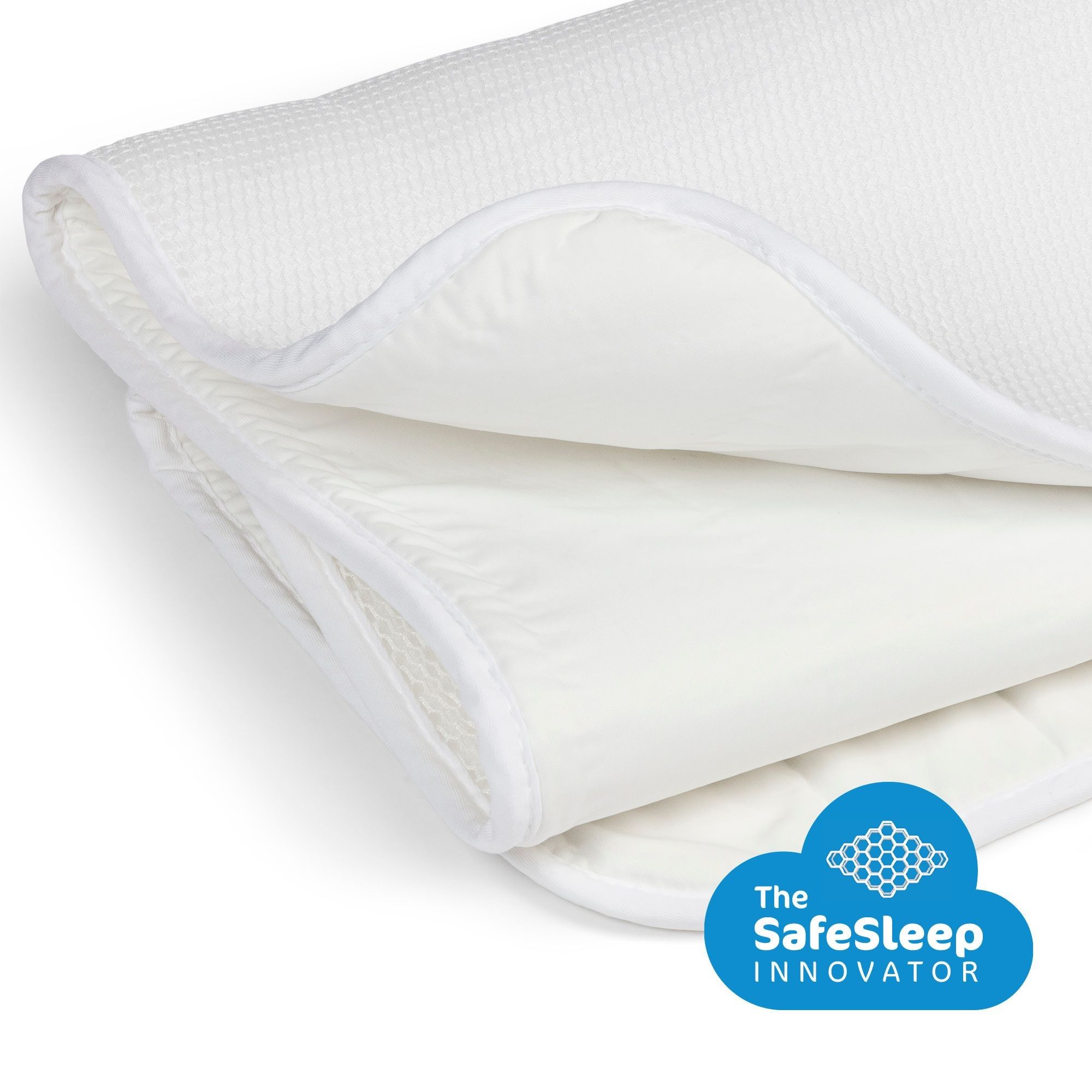 AeroSleep SafeSleep 3D matrasbeschermer - 80 x 40 cm - Wit - Anti-allergie - Wieg