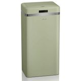 Swan Retro Automatische keukenafvalemmer, bewegingssensor, 45 liter, metaal, intelligente recycling-afvalemmer, grote capaciteit, vintage design, groen
