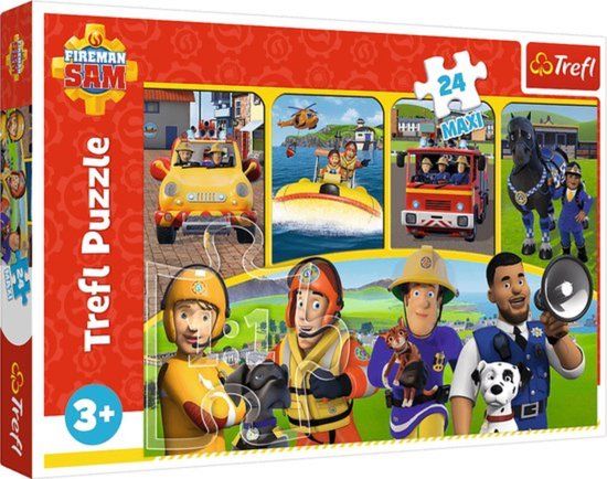 Trefl Fireman Sam Puzzel - Friends