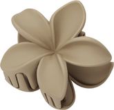 Yehwang Hair clip flower - camel - hawai bloem