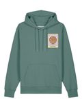 Watapparel Sweatshirt 'Tarot The Pizza' Groen / Gemengde Kleuren