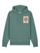 Watapparel Sweatshirt 'Tarot The Pizza' Groen / Gemengde Kleuren