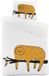 Kidzroom Animal Academy Dekbedovertrek Set - 140x200 cm - Wit - Luiaard - Katoen