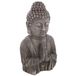 Atmosphera Buste de Bouddha - Buddha - Tête - Prient - intérieur ou extérieur - pierre artificielle - 50 cm