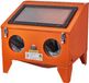 VEVOR 40 Gallon Zandstraalcabine, 40-120 PSI Draagbare Tafelzandstraalcabine, Robuuste Stalen Zandstraalmachine met Straalpistool en 4 Keramische Mondstukken voor Het Verwijderen van Verf, Vlekken en Roest