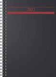 rido/idé Buchkalender 2022 Timing 1 Wire-O PVC schwarz