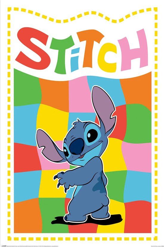Pyramid Your Decoration B.V. Poster Stitch - Chequered 61x91,5cm