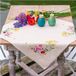 Vervaco Tafelkleed Kit Wilde Bloemen 72 x 72 cm