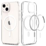 Spigen Ultra Hybrid MagSafe Coque pour iPhone 13 Transparent/Blanc