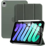 Procase Hoes voor iPad Mini 6e Gen / - / - / Olivegreen