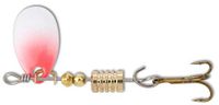 Zebco Waterwings Spinner, rood/wit, #2
