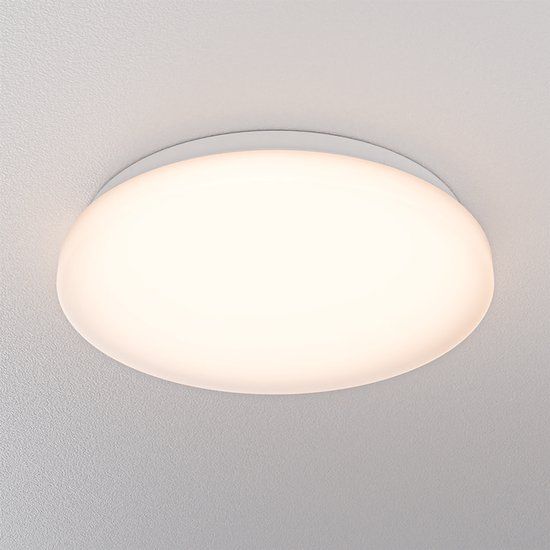 HOFTRONIC LED Plafondlamp rond 55cm CCT Lichtkleur instelbaar 36W 3900 Lumen IP20 Wit Plastic