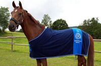 PFIFF Fleecedeken Eike 135 Donkerblauw