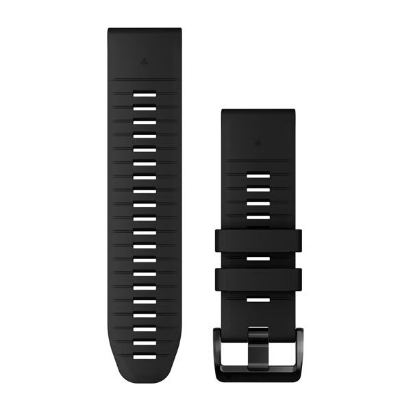 Garmin Garmin QuickFit® 26mm horlogebanden, zwart siliconen