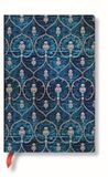 Paperblanks Blue Velvet Hardcover Journal, Mini, Lined, 95 x 140 mm