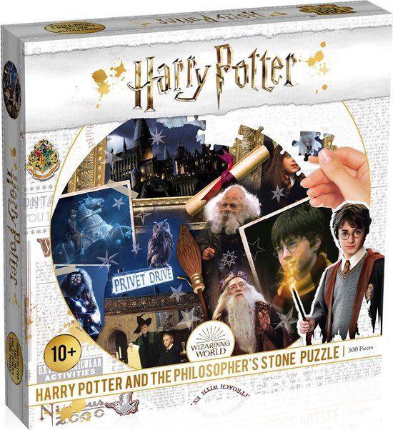 Winning Moves Harry Potter Philosopher's Stone Puzzle - 500 Pieces
