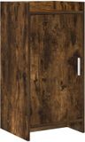 vidaXL Dressoir Gerookt eiken 40 x 36 x 80 cm Bewerkt hout