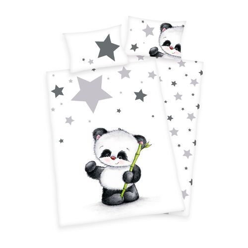 Baby Best Dekbedset Panda 100x135cm