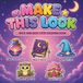 Make This Look: Bold and Easy Cute Coloring Book