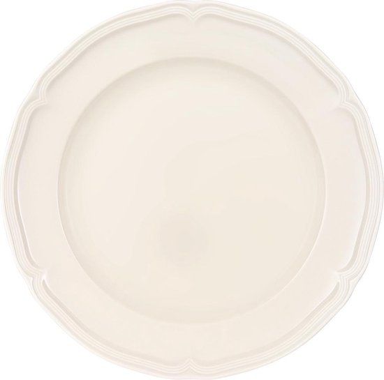 Villeroy & Boch Manoir Dinerbord - 26 cm - Wit - Porselein