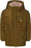 Noppies Jas Lorca - Dark Olive - Maat 92
