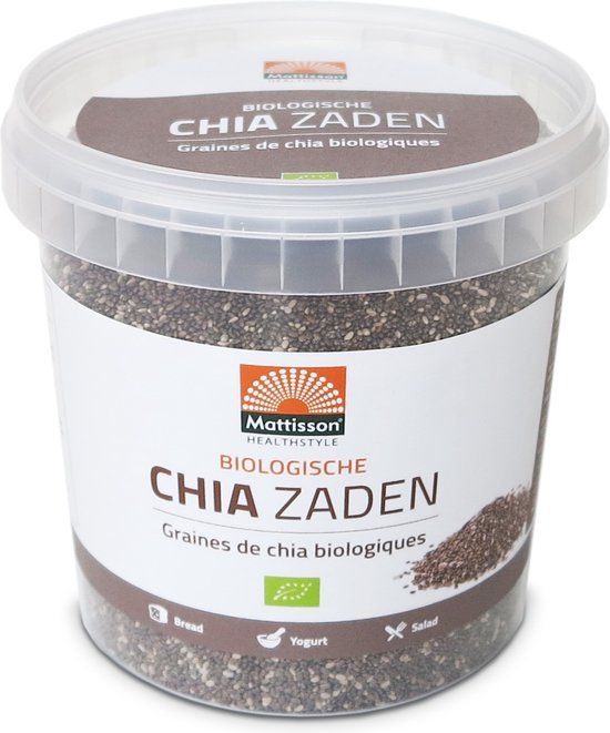 Mattisson Biologische Chia Zaad Raw - 500g