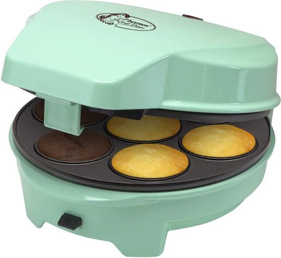 Bestron ASW238 Cake Gerät 3-in-1, Cupcakes, Cakepops und Mini-Donuts