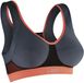 Thuasne Activ Sport Bra Vrouwen Blauw/Titaangrijs/Koraal 85D Polyamide/Elastaan Lichte ondersteuning