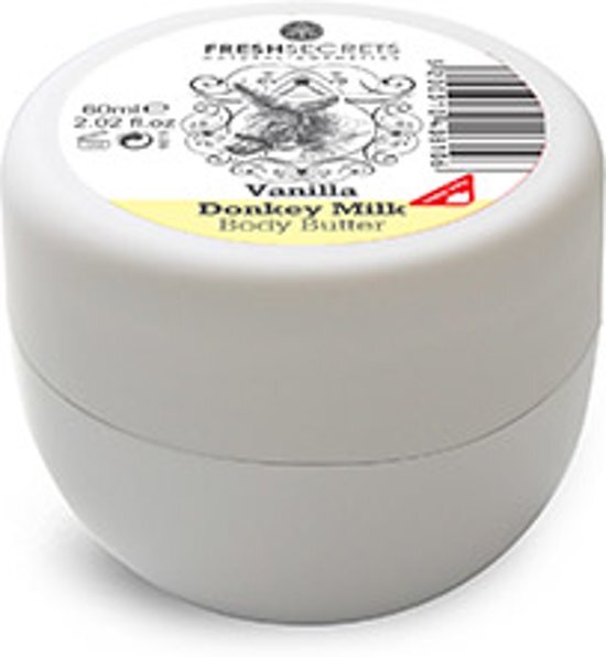 Fresh Secrets Body boter *Ezelinnenmelk & Vanille* 60ml