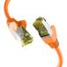 Orange CAT6a 1,5m S/FTP PIMF Patchkabel