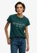 Superdry Luxe Casual Classic T-shirt Dames Dark Pine Green Maat 12