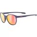 uvex LGL 54, Zonnebril Unisex-Volwassene, blue matt, one size